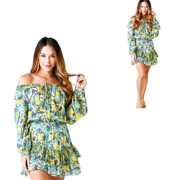 Loveshackfancy Rayna Dress Acai Berry Size Medium - Picture 6 of 6